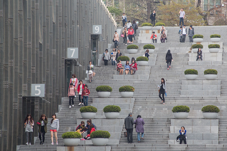 Most beautiful universities in East Asia - EWHA Women's University