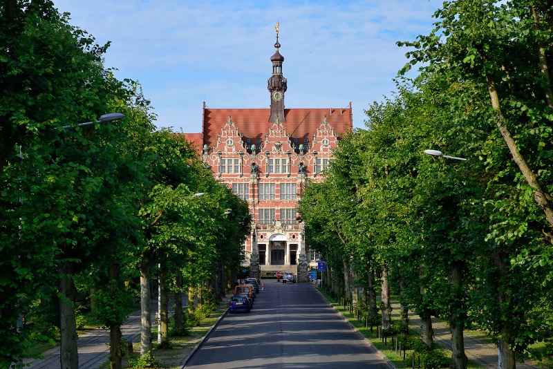 Most beautiful universities in Europe - Gdansk University of Technology.
