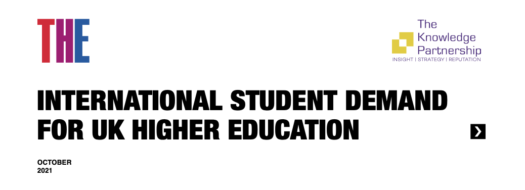 International Student Demand for UK Higher Education