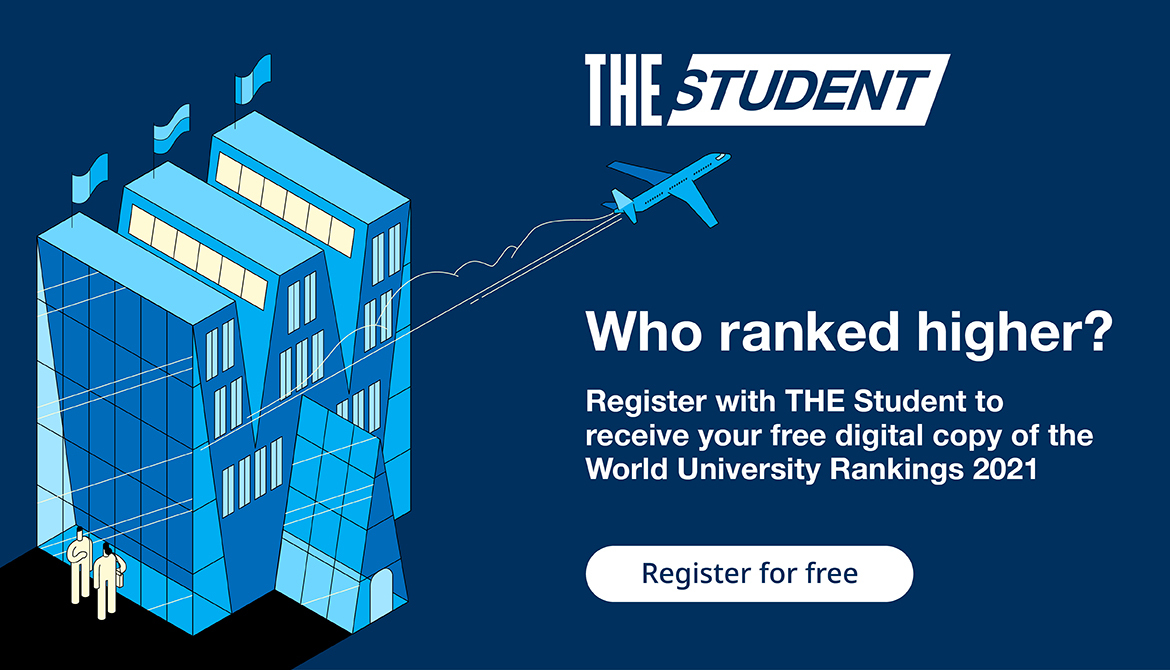 THE Student university rankings cta