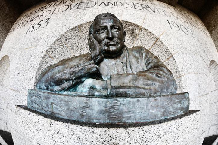 Bust of Cecil John Rhodes, Cape Town, South Africa 