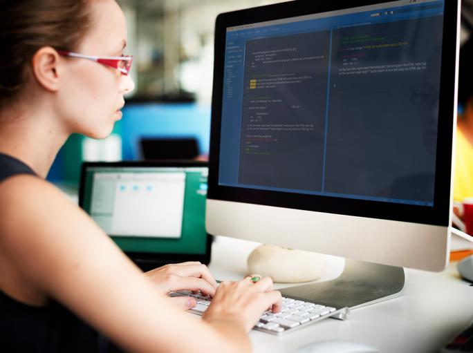 Student coding