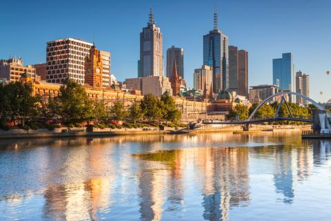 university of Melbourne skyline