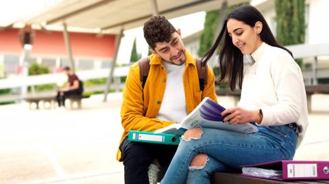 University of Cyprus students on campus