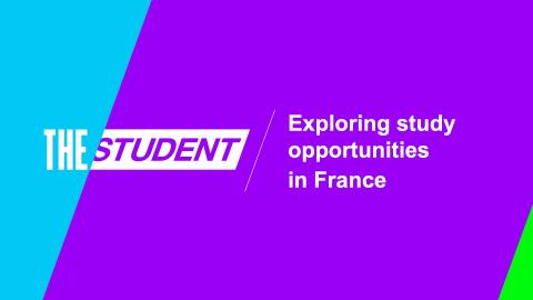 Exploring study opportunities in France