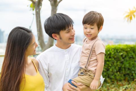 Young family