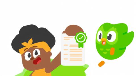 Duolingo English Test pass certificate