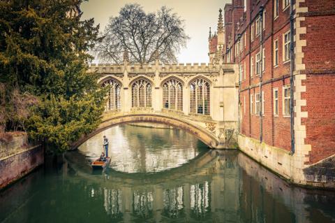 Bridge of Sighs at St John's College, Cambridge