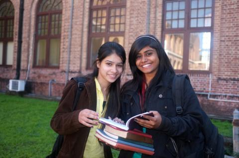 Indian students studying in Canada