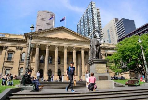State Library of Victoria in Melbourne